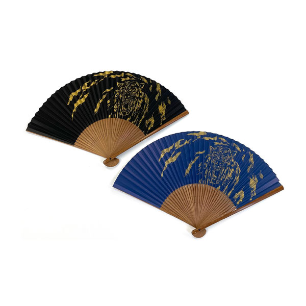 スス染扇子　虎 (全2色)