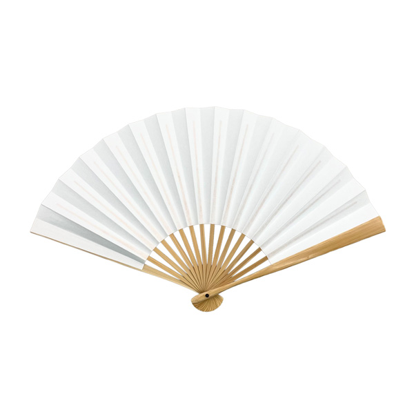 7.5寸　白竹骨　高座扇