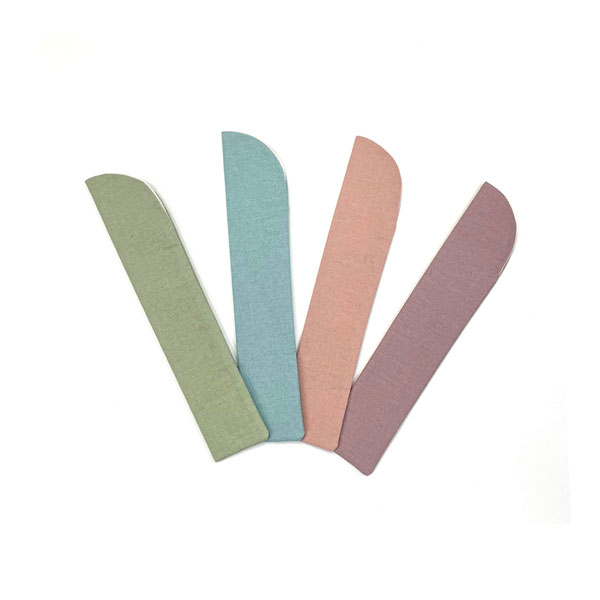 扇子袋　無地ペールカラー (全4色)