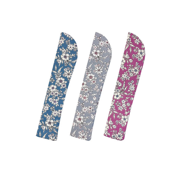 夏扇袋　花柄　(全3色)